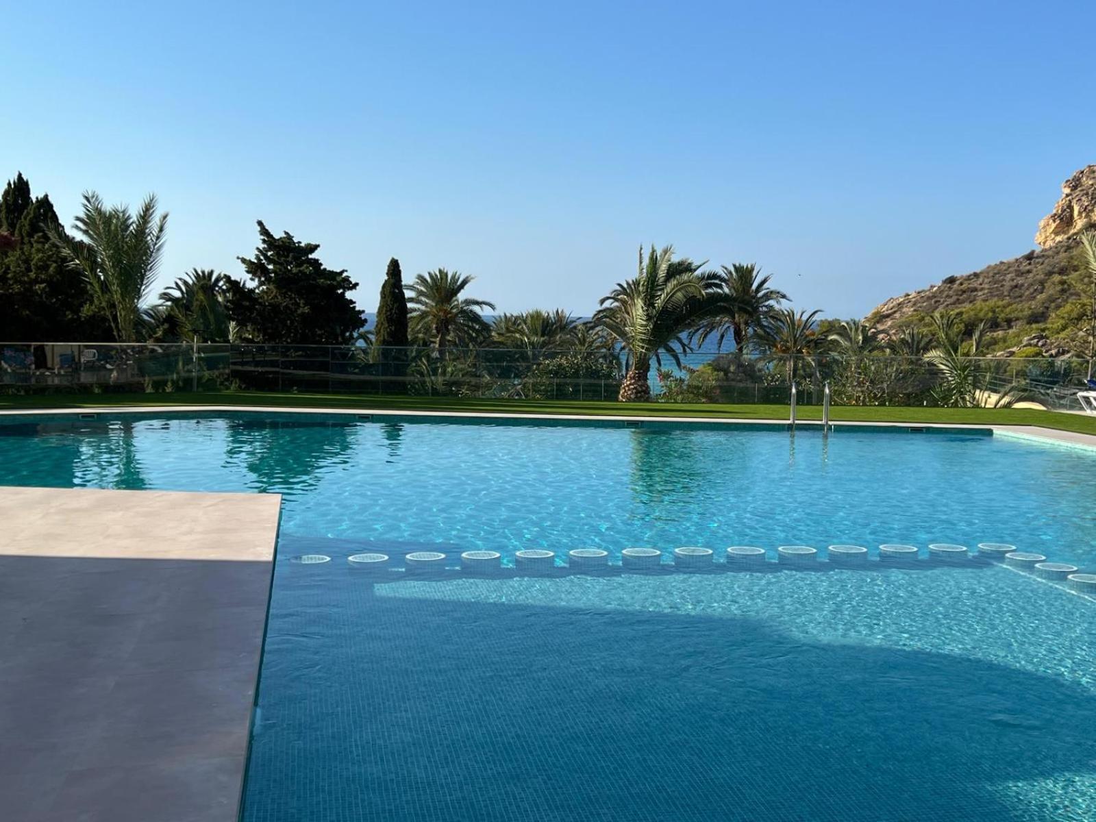 Modern Apartment Sea View With Private Jacuzzi Villajoyosa  Exterior foto