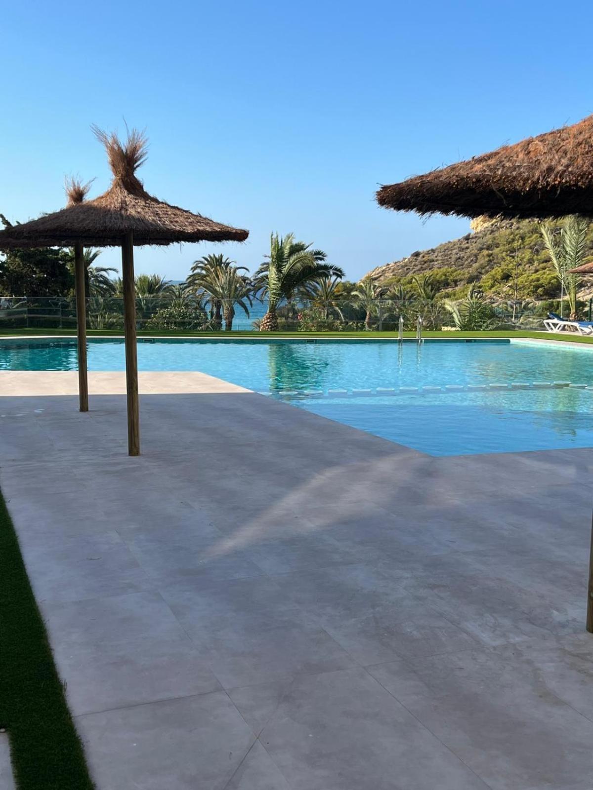 Modern Apartment Sea View With Private Jacuzzi Villajoyosa  Exterior foto