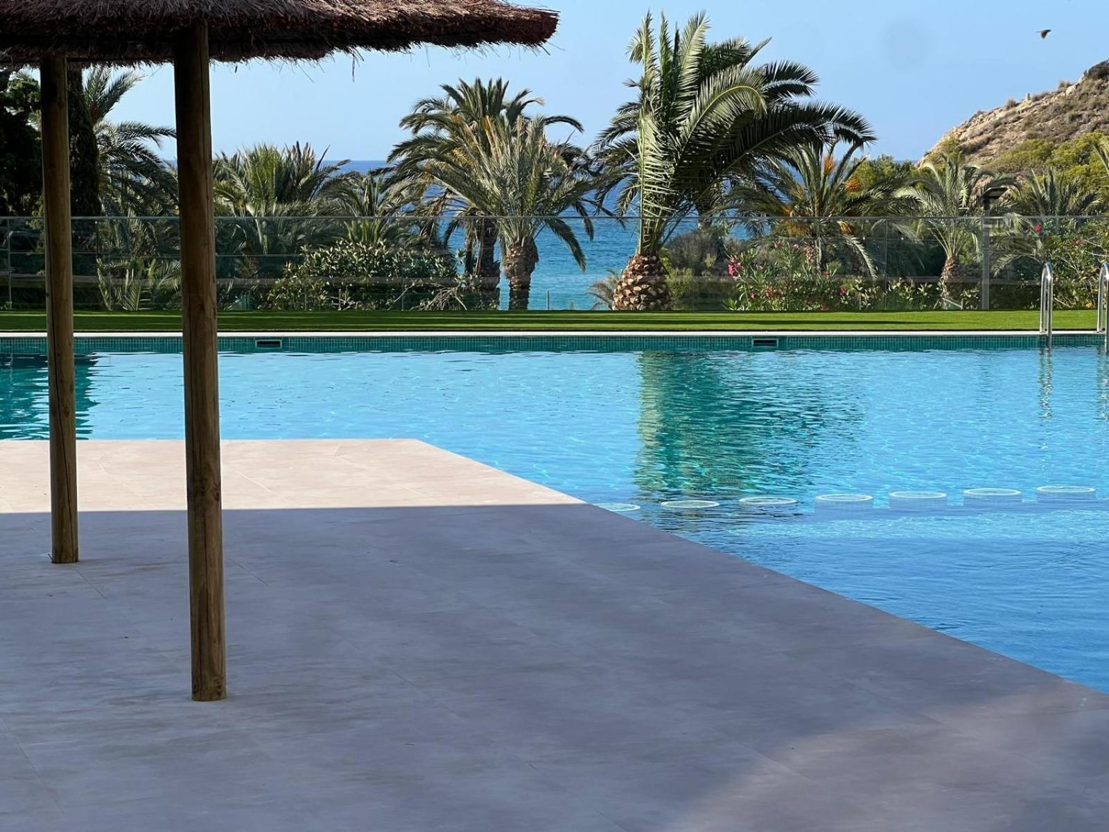 Modern Apartment Sea View With Private Jacuzzi Villajoyosa  Exterior foto